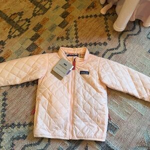 Patagonia Pink Puffer Jacket Lightweight Quilted Coat 3T